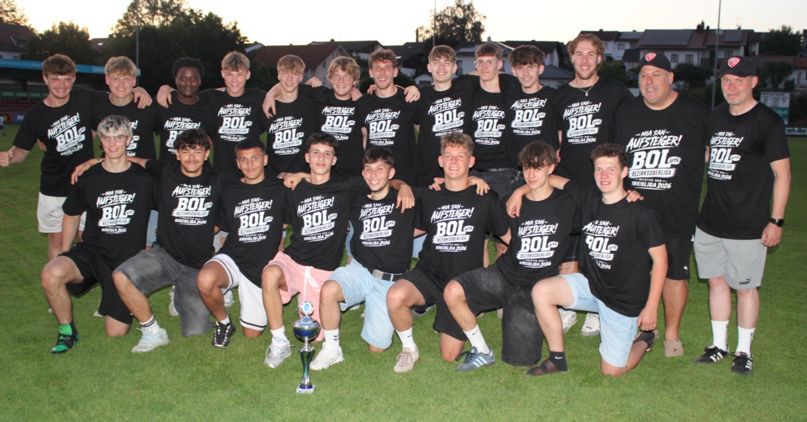 U19 Mannschaftsfoto Saisonvorbereitung